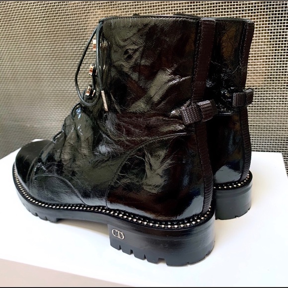 ❌SOLD❌Christian Dior Combat Boots 38 - Picture 4 of 4